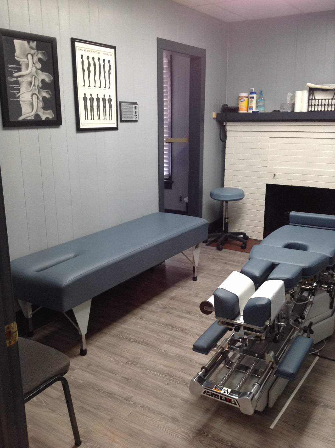 Adjusting Room at Hammond Chiropractic