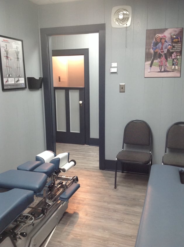 Adjusting Room at Hammond Chiropractic